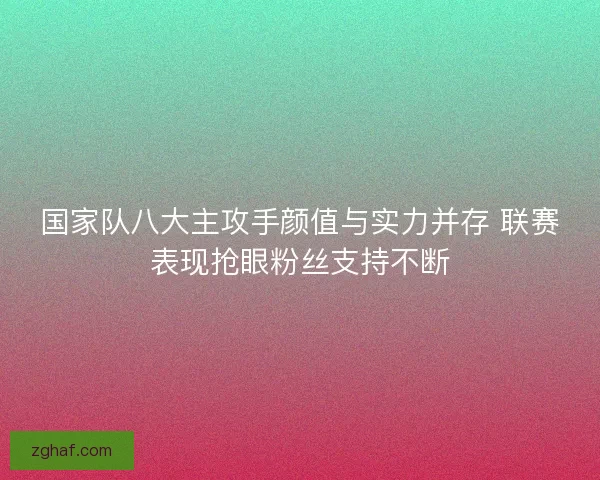 国家队八大主攻手颜值与实力并存 联赛表现抢眼粉丝支持不断